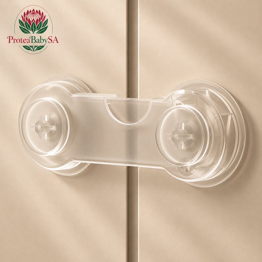 5 Transparent Cabinet / Door Safety Locks