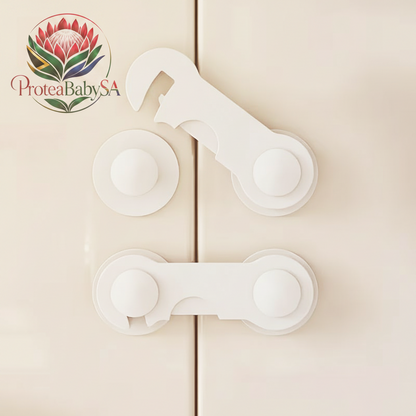 10 Cabinet, Room, and Drawer Pinch Protection Locks