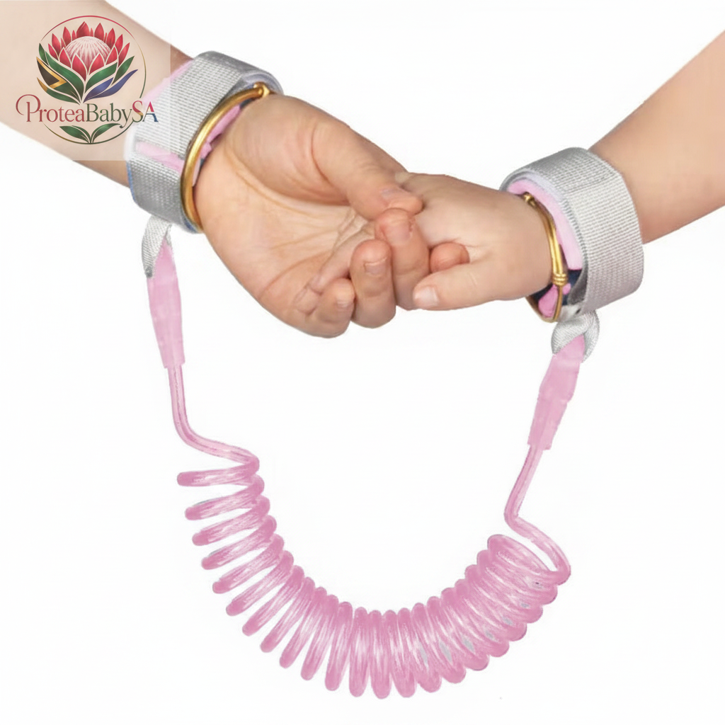 Spring Retractable Wristband for Toddlers